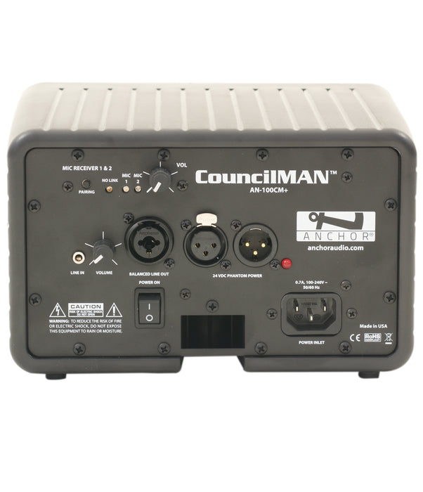 CM-6W | CouncilMAN Six User Wireless Package