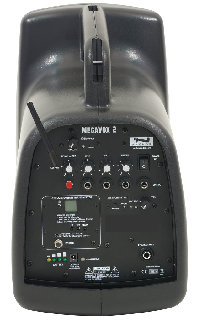 MEGA2-XU2 | MegaVox with built-in Bluetooth, AIR transmitter