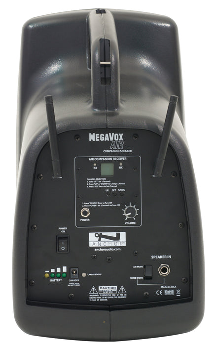 MEGAVOX AIR X2 | MEGA-DP2-AIR | MegaVox Deluxe AIR Package 2   *SAVE10 coupon eligible